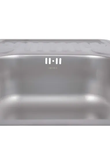 Мийка для кухні прямокутна Brinex 6642 BRIN6642SAT08 Satin з нержавіючої сталі