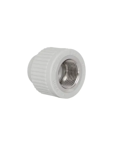 Муфта соединительная Thermo Alliance PPR DSB302 НР 20 мм х 3/4 дюйма, для полипропиленовых труб