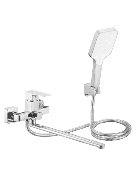 Смеситель для ванны Lidz Orion 005 LDORI005CRM48094 Chrome с душевым набором, хром