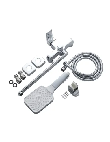 Смеситель для ванны Lidz Orion 005 LDORI005CRM48094 Chrome с душевым набором, хром