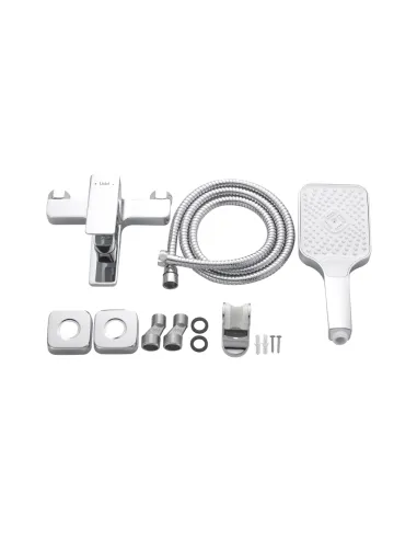 Змішувач для ванни Lidz Orion 006 LDORI006CRM48093 Chrome з душовим набором, хром