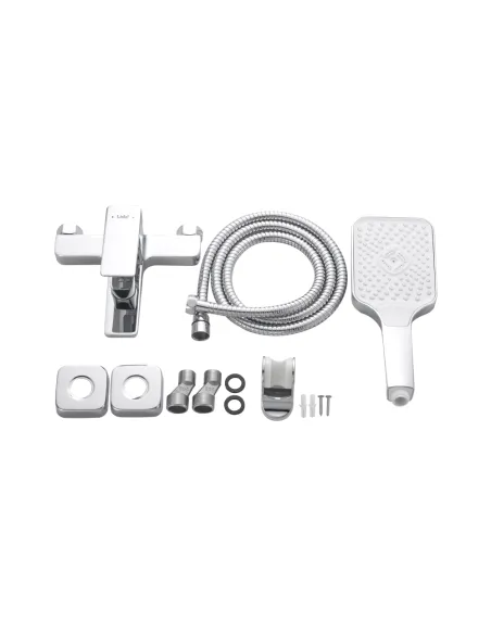 Змішувач для ванни Lidz Orion 006 LDORI006CRM48093 Chrome з душовим набором, хром