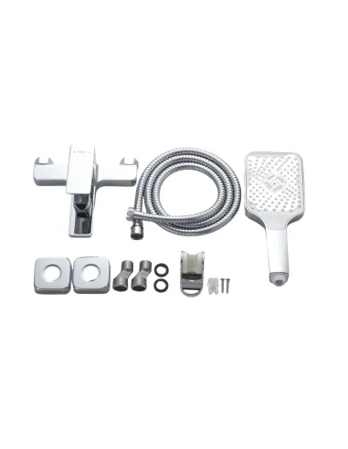 Змішувач для ванни Lidz Orion 006 LDORI006CRM48093 Chrome з душовим набором, хром