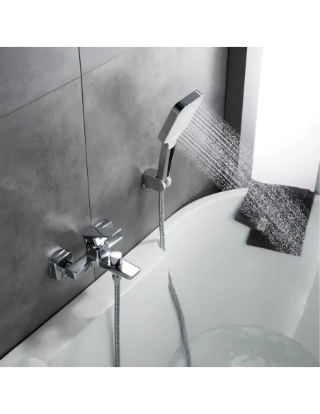 Смеситель для ванны Lidz Orion 006 LDORI006CRM48093 Chrome с душевым набором, хром