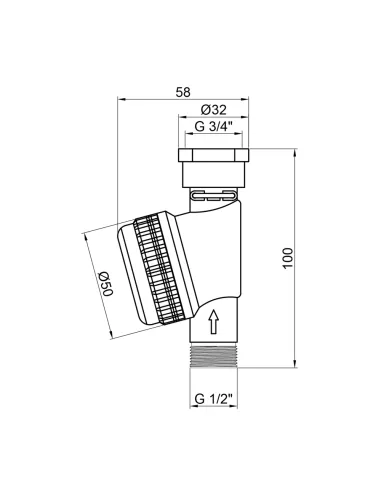 Фильтр водяной Thermo Alliance 6-24 кВт для электрических котлов