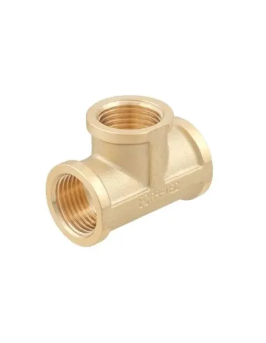 Трійник Raftec GOLD ВВВ 1/2 дюйма латунний