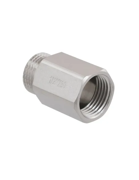 Подовжувач Raftec PN40 1/2 дюйми латунний, 30 мм, нікель