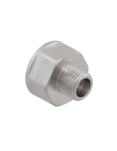 Перехідник Raftec PN40 ВН 1/2x1/4 дюйми латунний, нікель