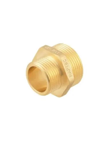 Ниппель редукционный Raftec GOLD НН 1х3/4 дюйма латунный