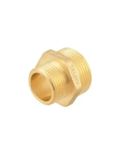 Ніпель редукційний Raftec GOLD ПН 1х1/2 дюйма латунний