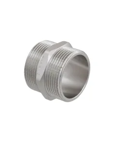 Ніпель Raftec PN40 ПН 1 1/2 дюйма латунний, нікель