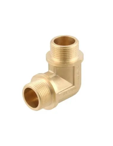 Кут латунний Raftec Gold DN20, 3/4 дюйма, ПН, різьбовий