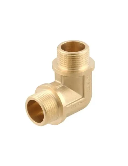 Кут латунний Raftec Gold DN15, 1/2 дюйма, ПН, різьбовий
