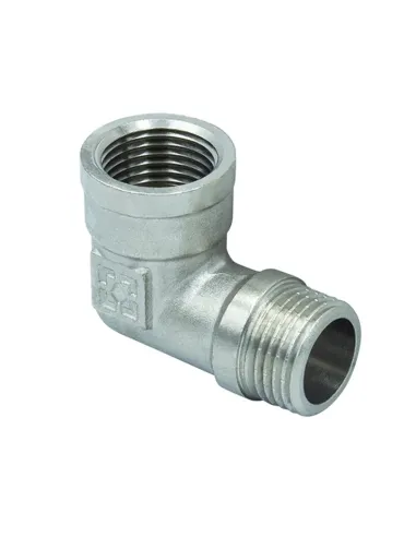 Кут нікельований Raftec DN50, 2 дюйми, ВН, різьбовий