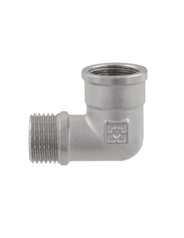 Кут нікельований Raftec ВН 1 1/2 дюйма PN40, різьбовий