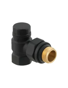 Клапан запорный для радиатора Raftec DNRK11-B угловой, 1/2 x 1/2 дюйма, отсечной