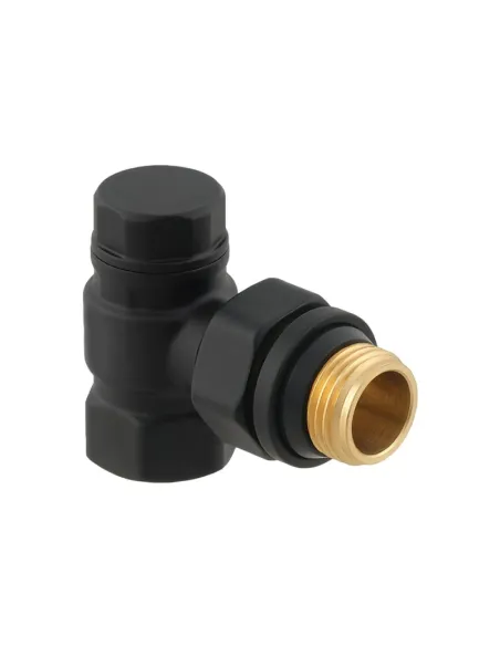 Клапан запорный для радиатора Raftec DNRK11-B угловой, 1/2 x 1/2 дюйма, отсечной