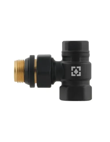 Клапан запорный для радиатора Raftec DNRK11-B угловой, 1/2 x 1/2 дюйма, отсечной