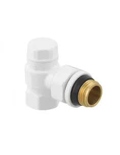 Клапан запорный для радиатора Raftec DNRK11-W угловой, 1/2 x 1/2 дюйма, отсечной