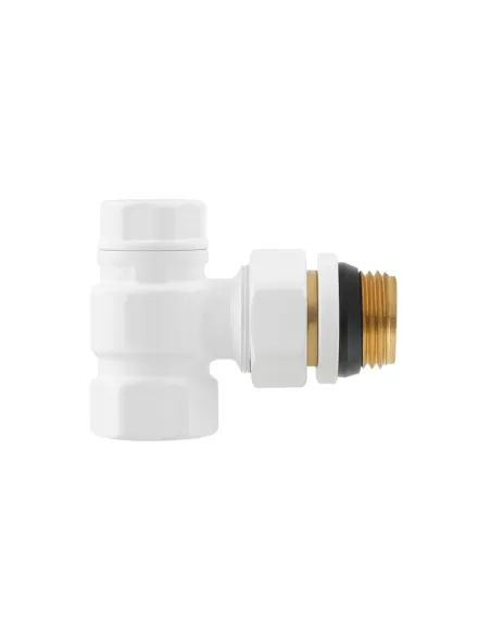 Клапан запорный для радиатора Raftec DNRK11-W угловой, 1/2 x 1/2 дюйма, отсечной