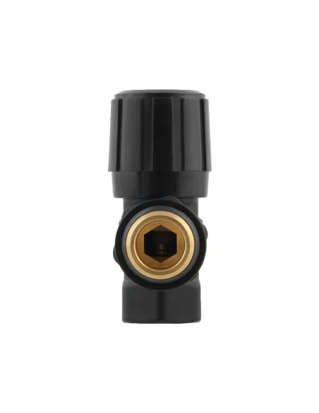 Клапан запорный для радиатора Raftec DVRK11-B угловой, 1/2 x 1/2 дюйма, подача