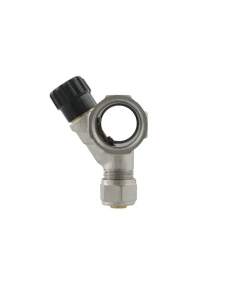 Колектор для теплої підлоги Raftec KK02012 2 виходи, з регулюючими вентилями, 3/4х1/2 дюйми