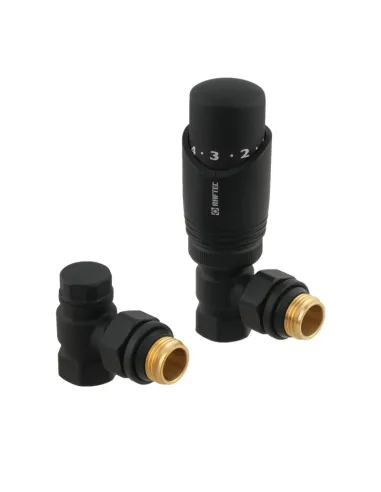 Комплект термостатический для радиатора Raftec DKTU11-B 1/2 дюйма, угловой