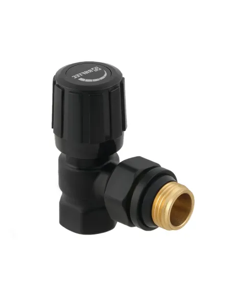 Комплект термостатический для радиатора Raftec DKU11-B 1/2 дюйма, угловой