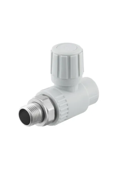 Кран для радіатора кульовий Raftec RSRV2001 20х1/2 дюйма, прямий