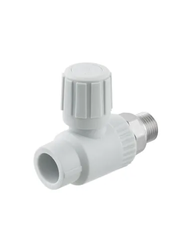 Кран для радіатора кульовий Raftec RSRV2502 25х3/4 дюйма, прямий