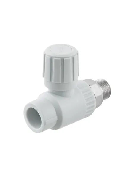 Кран для радіатора кульовий Raftec RSRV2502 25х3/4 дюйма, прямий