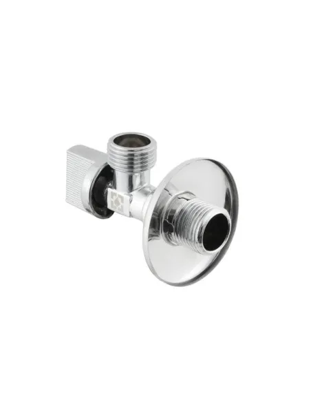 Кран приборный шаровой угловой Raftec KH0102 1/2х3/4 дюйма, мини