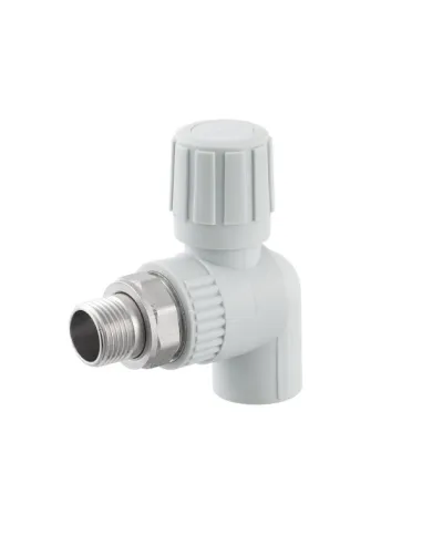 Кран шаровой для радиатора Raftec RARV2001 20 мм, 1/2 дюйма, угловой