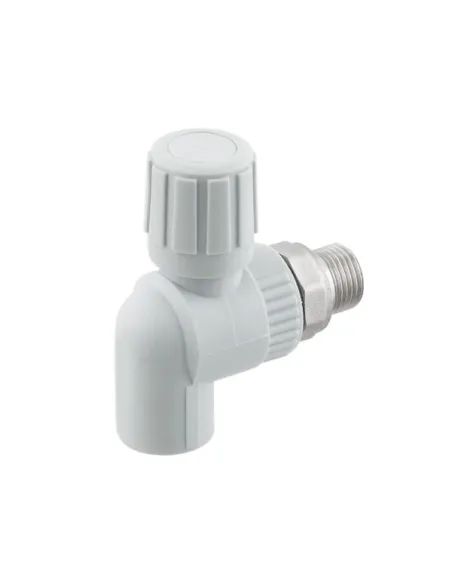 Кран кульовий для радіатора Raftec RARV2001 20 мм, 1/2 дюйми, кутовий.