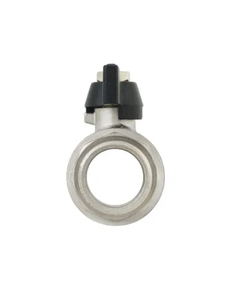 Кран шаровой прямой Raftec DRB2 3/4 дюйма, внутренняя резьба, бабочка, латунный