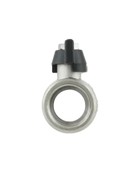 Кран шаровой прямой Raftec DRB21 3/4 дюйма, наружная резьба, бабочка, латунный