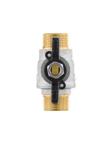 Кран шаровой прямой Raftec DRB3131 1 дюйм, бабочка, латунный