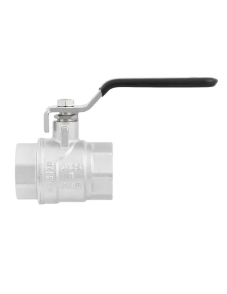 Кран шаровой прямой Raftec DRH3 1 дюйм, внутренняя резьба, ручка, латунный