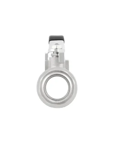 Кран шаровой прямой Raftec DRH31 1 дюйм, наружная резьба, ручка, латунный