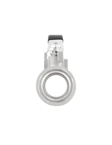 Кран шаровой прямой Raftec DRH31 1 дюйм, наружная резьба, ручка, латунный