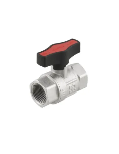 Кран шаровой прямой Raftec GRDV021 3/4 дюйма, внутренняя резьба, бабочка, латунный