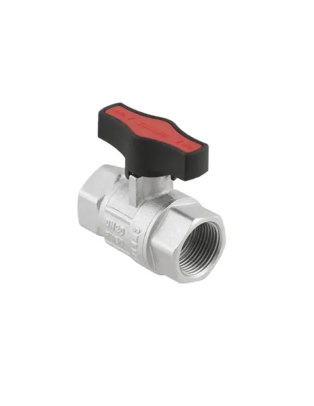 Кран шаровой прямой Raftec GRDV021 3/4 дюйма, внутренняя резьба, бабочка, латунный