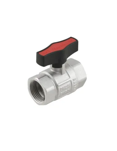 Кран шаровой прямой Raftec GRDV031 1 дюйм, внутренняя резьба, бабочка, латунный