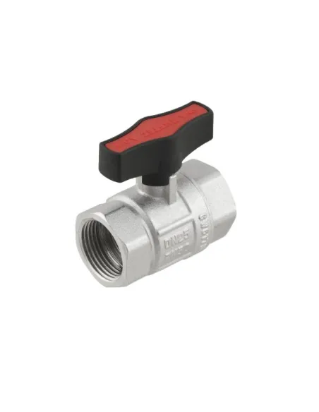 Кран шаровой прямой Raftec GRDV031 1 дюйм, внутренняя резьба, бабочка, латунный