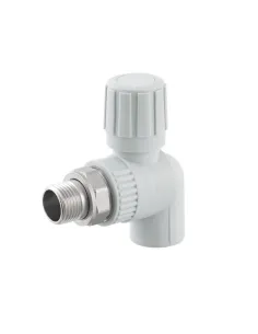 Кран кульовий Raftec RARV2001 1/2 дюйма, з накидною гайкою, метелик, латунний