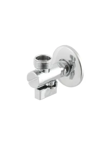 Приладовий кран кутовий Raftec KFH0101 1/2х1/2 дюйма, з керамічним запірним елементом, з фільтром