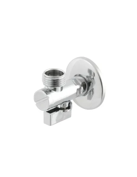 Приборный кран угловой Raftec KFH0101 1/2х1/2 дюйма, с керамическим запорным элементом, с фильтром