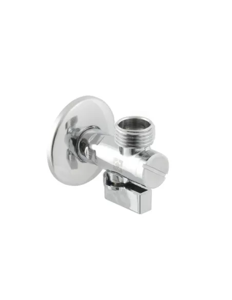 Приборный кран угловой Raftec KFH0101 1/2х1/2 дюйма, с керамическим запорным элементом, с фильтром