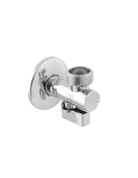 Приладовий кран кутовий Raftec KFH0102 1/2х3/4 дюйми, з керамічним запірним елементом, з фільтром