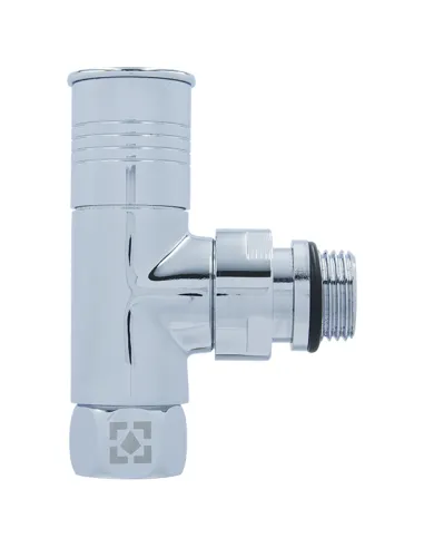 Приладовий кран кутовий Raftec RV-2034 1/2х3/4 дюйми, вентильний, кругла ручка, 2 шт.